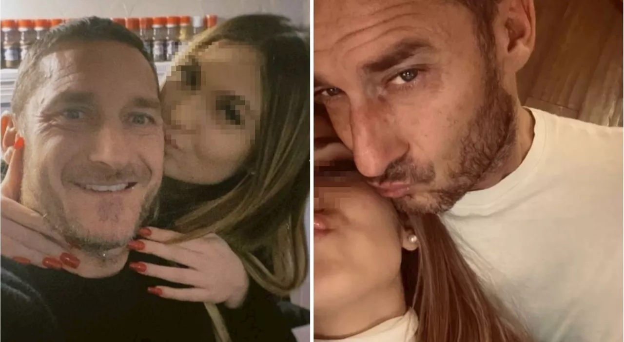 Chanel Totti, gli auguri a Francesco per la festa del papà: «Io e te»