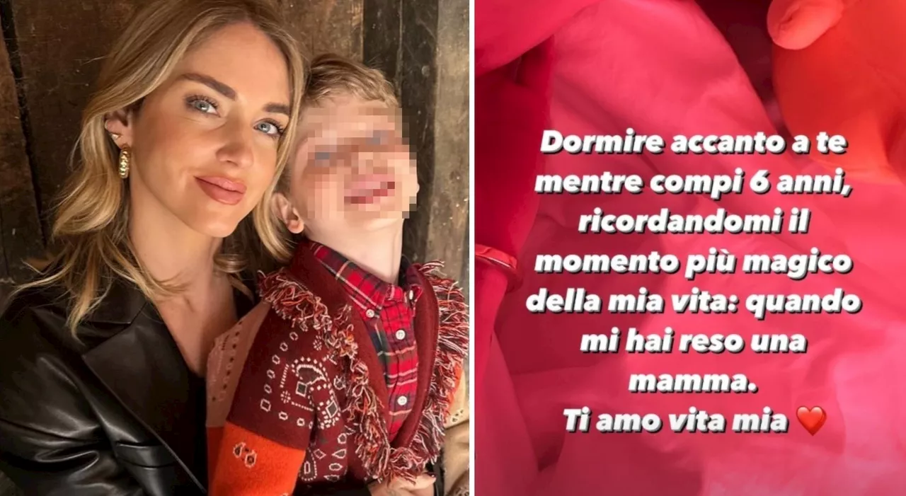 Chiara Ferragni, sua la prima dedica per il compleanno di Leone: «Diventare tua mamma il momento più magico de