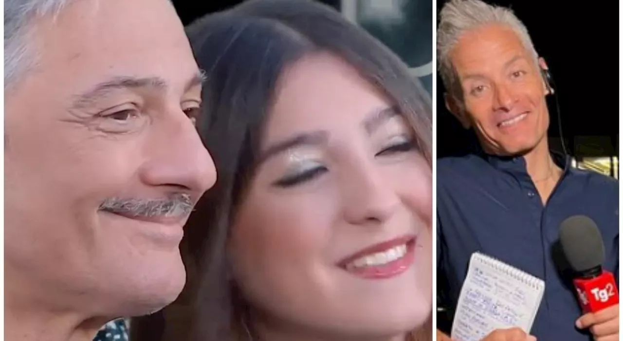 Fiorello canta con la figlia Angelica, il commento velenoso del giornalista del Tg2 (rimasto col microfono ape