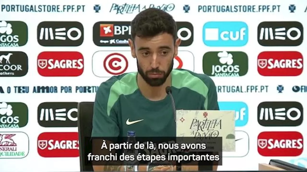 Bruno Fernandes (Portugal) : « Nous aussi, nous rêvons de gagner l'Euro »