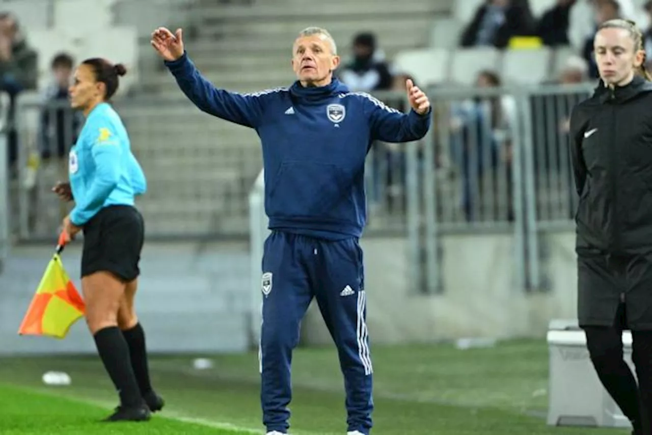 Patrice Lair, l'entraîneur des féminines des Girondins de Bordeaux, mis à pied