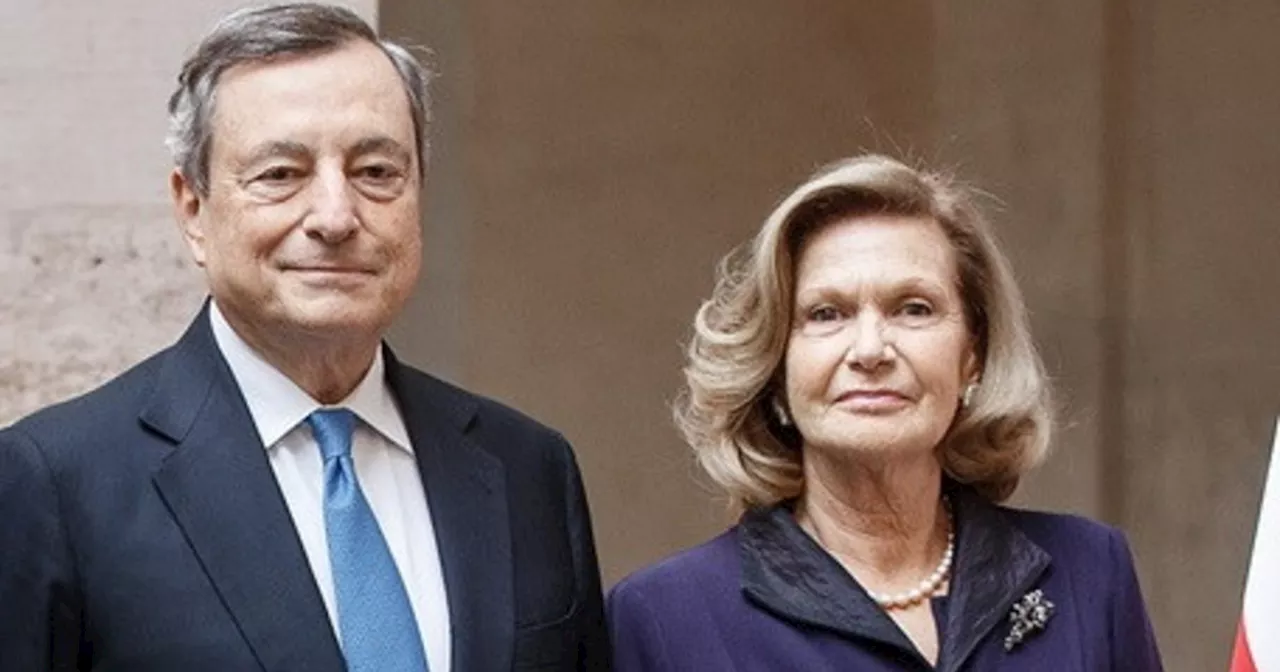 Mario Draghi, la moglie Serenella: &#034;La politica non ama mio marito&#034;