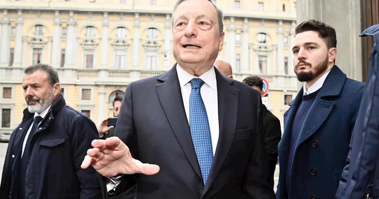 Mario Draghi striglia l&#039;Europa: &#034;Servono riforme, non si può dire sempre no&#034;