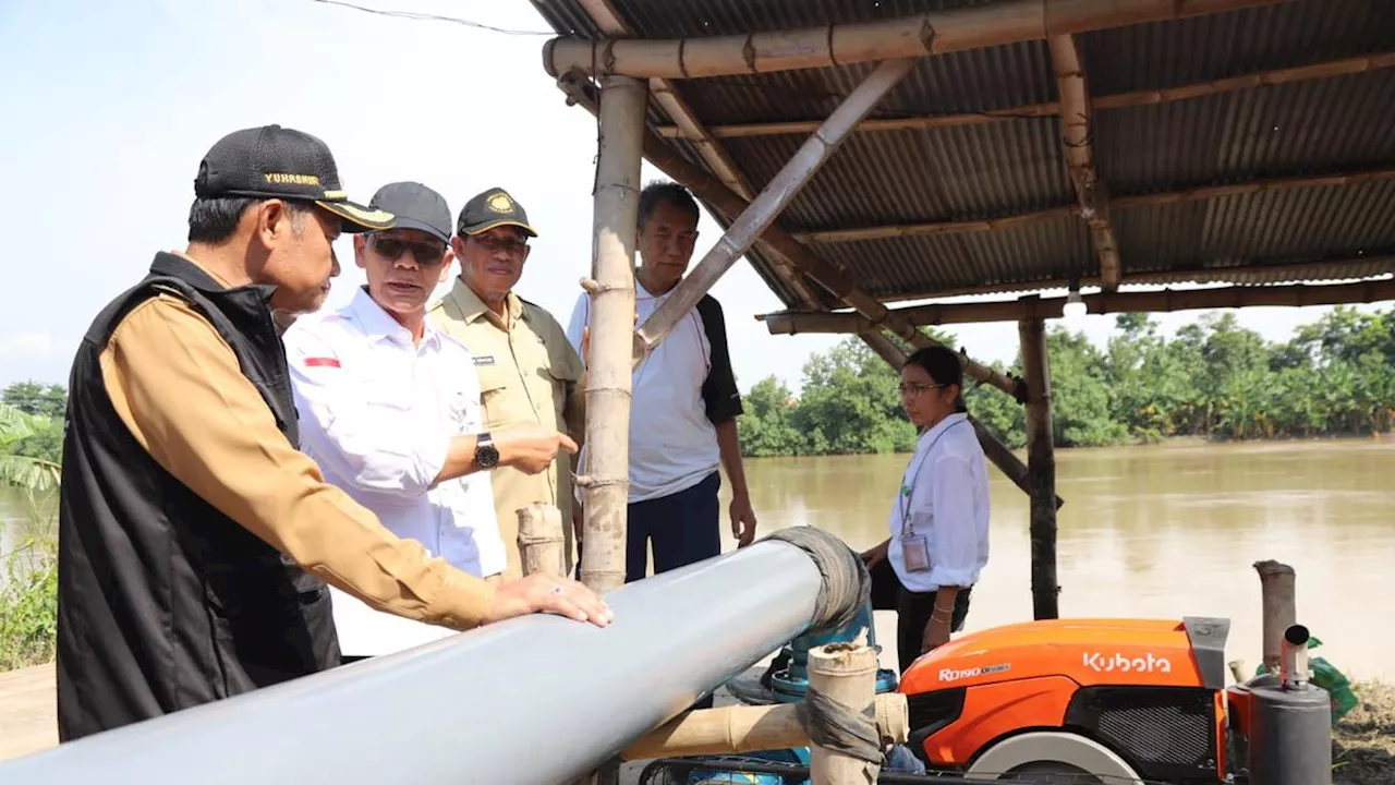 Tingkatkan Indeks Pertanaman, Kementan Percepat Pompanisasi di Lamongan