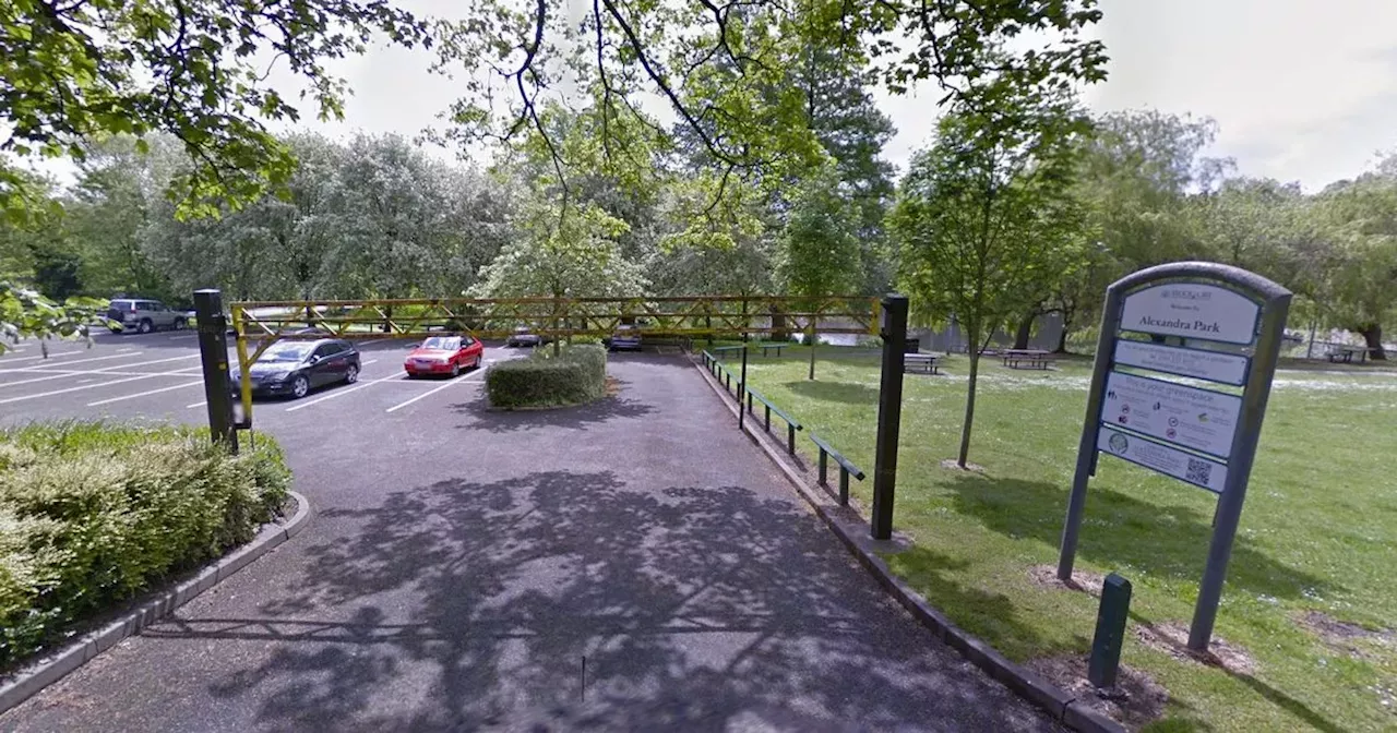 Man dies after motorbike crashes into metal barrier at Greater Manchester park