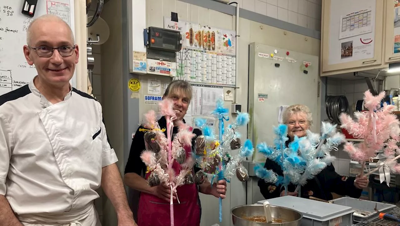 Des rameaux, oui, mais en chocolat pour la messe des Rameaux de Frontignan