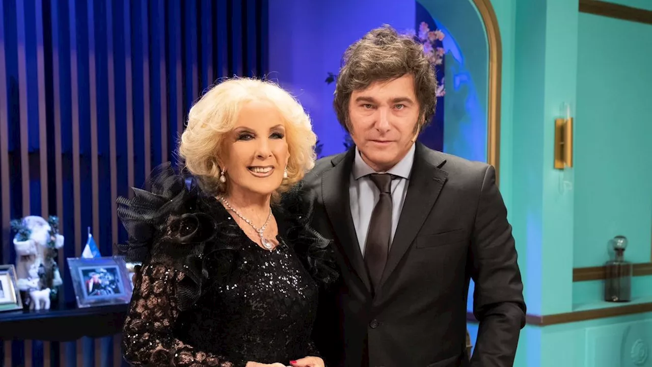 Mirtha Legrand reveló que tiene miedo de criticar a Javier Milei por las 'represalias'