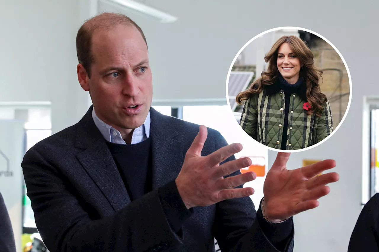 Prince William References Kate Middleton After Video Controversy