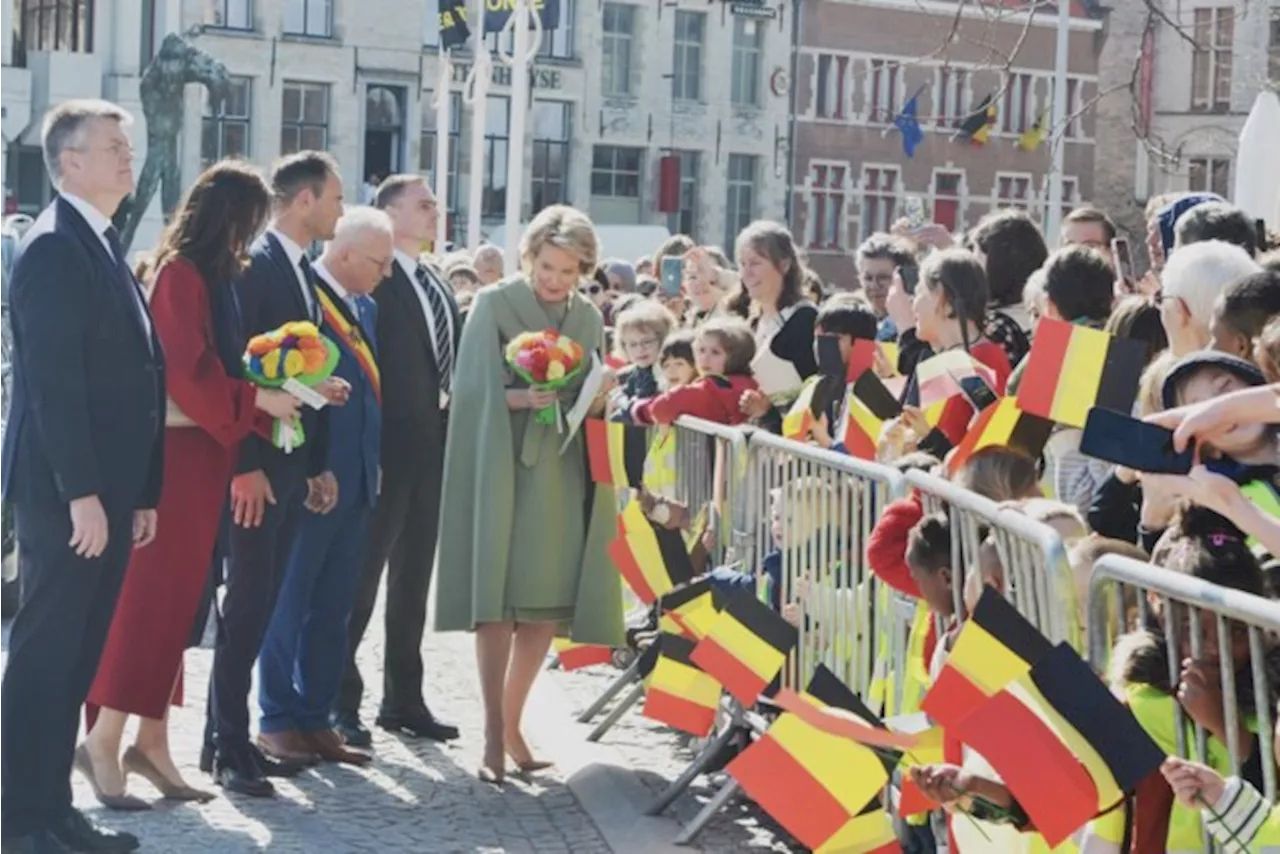 Massa voor koningspaar op Markt: “We zijn bijzonder fier dat ze onze stad hebben uitgekozen”