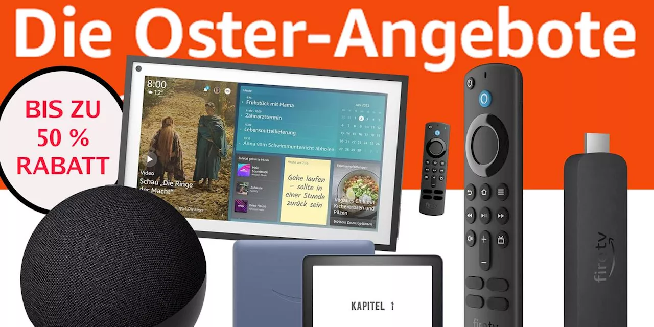 Fire TV Stick 4K zum halben Preis: Amazon mit Alexa Sale in Oster-Angeboten