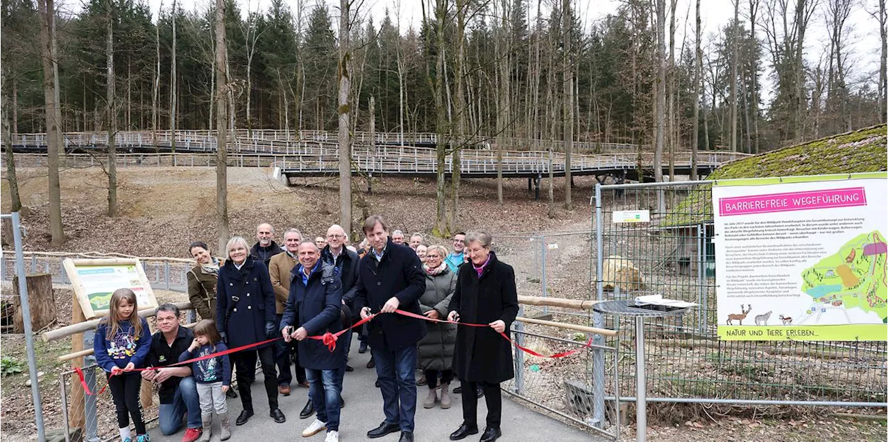 'Naturerlebnisse für alle' - Umbauarbeiten im Wildpark Hundshaupten starten