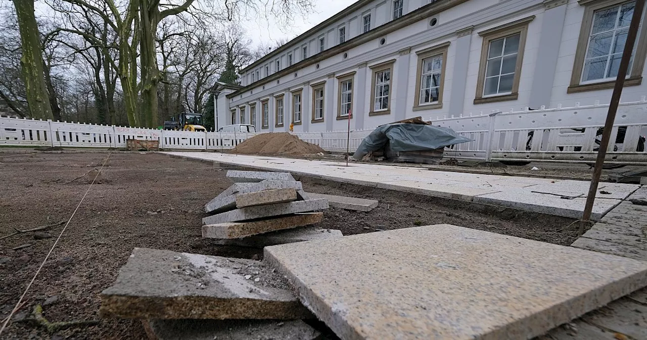 Weitere Verzögerungen an den Lenné-Fontänen in Bad Oeynhausen