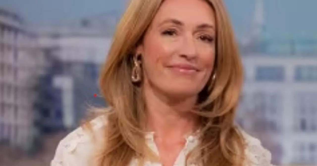 Cat Deeley just wore & Other Stories' £120 lace blouse on This Morning