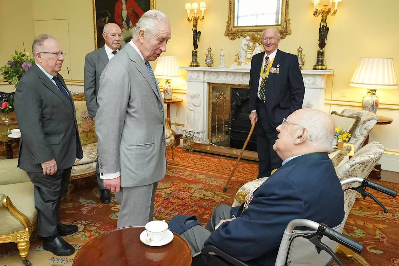 King Charles Meets with Korean War Veterans as Royal Family Conspiracy Theories Continue Online