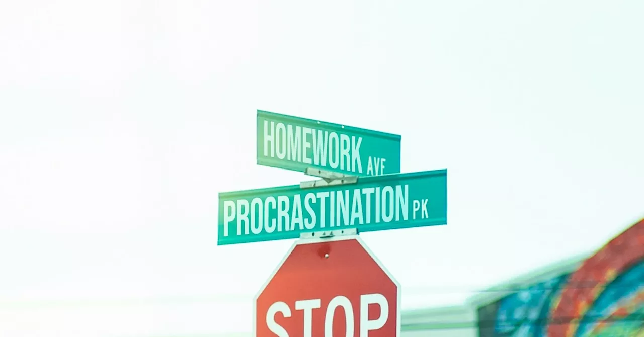 How can you use procrastination to your advantage to get stuff done?