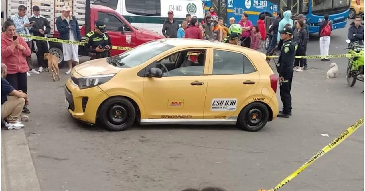 Nuevo caso de sicariato en Bogotá: asesinan a un taxista en el barrio Monteblanco