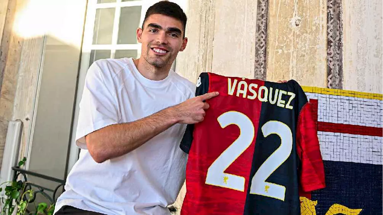 Johan Vásquez sobre su paso con el Genoa: 'Si por mi fuera, me retiro acá'