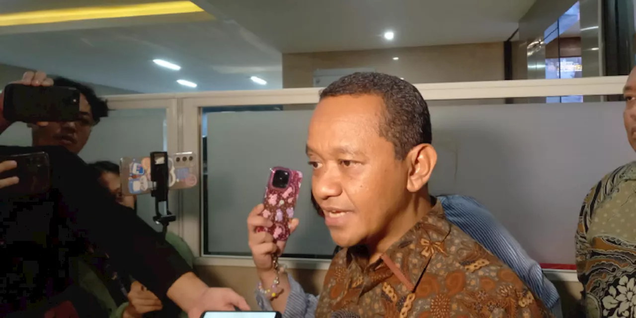 Menteri Bahlil Ngaku Belum Tau Dirinya Dilaporkan ke KPK