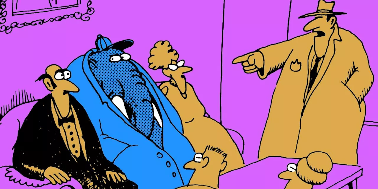 15 Unforgettable Far Side Strips About Elephants