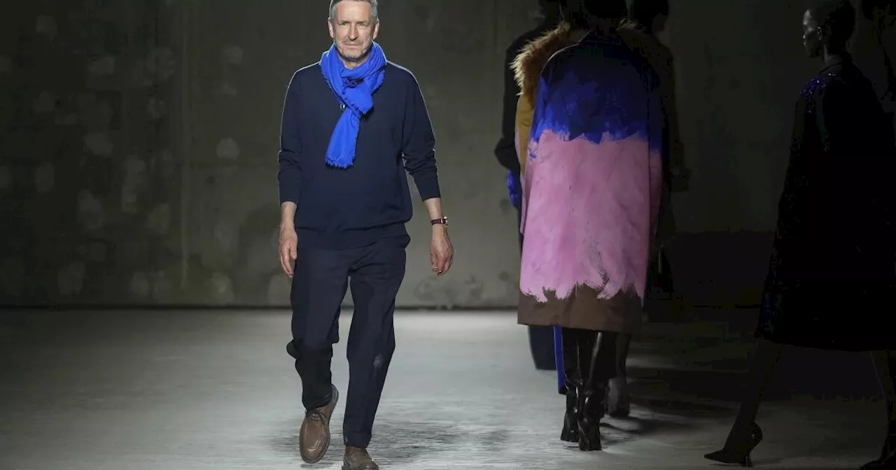 El diseñador belga Dries Van Noten se retirará como director creativo al final de junio