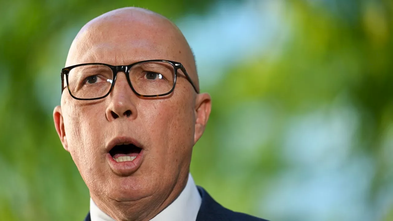 ‘Looking for an excuse’: Dutton unloads on PM for stalling religious discrimination reform