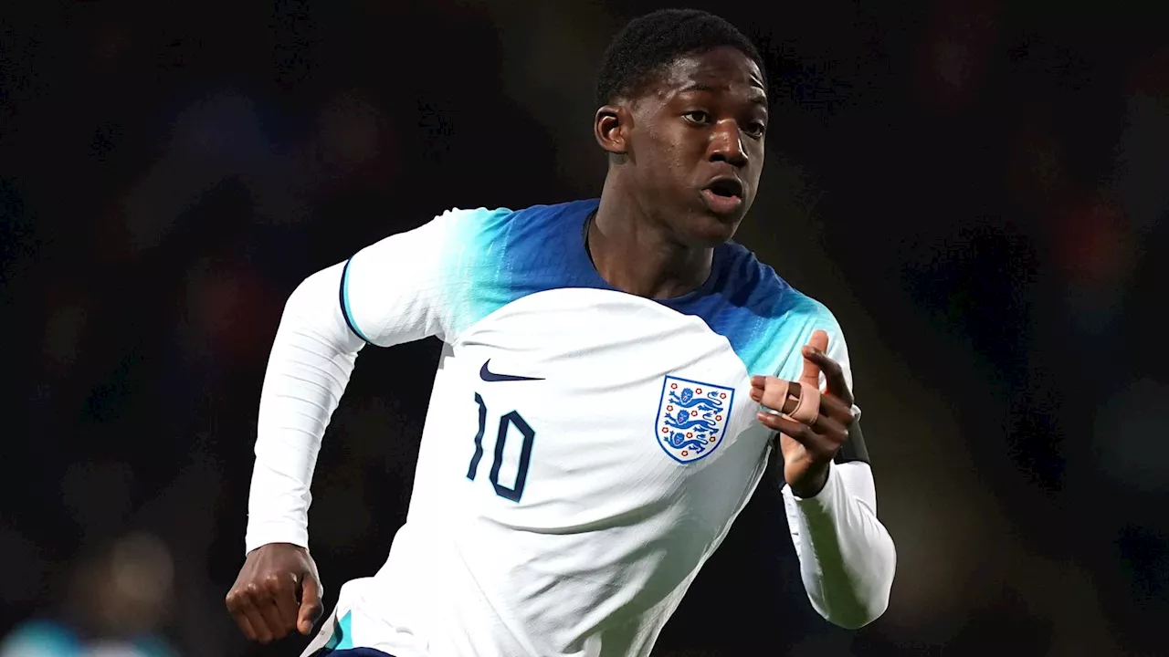 Kobbie Mainoo: Man Utd midfielder handed first England call-up after being drafted in from Under-21s