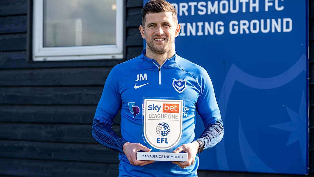 John Mousinho interview: Portsmouth head coach on harnessing negative energy as promotion dreams draw ever closer