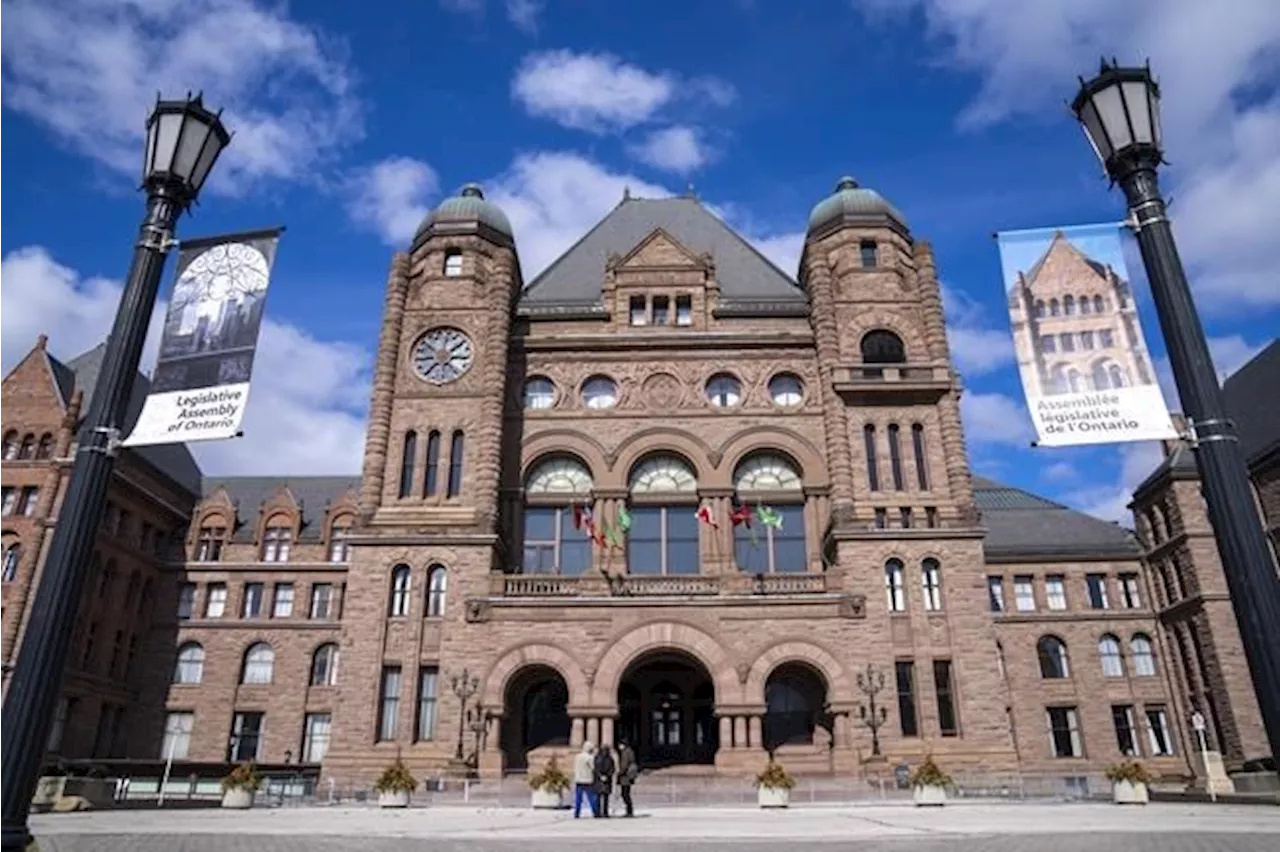 Plans for Ontario legislature renovations 'a touch' delayed, minister says