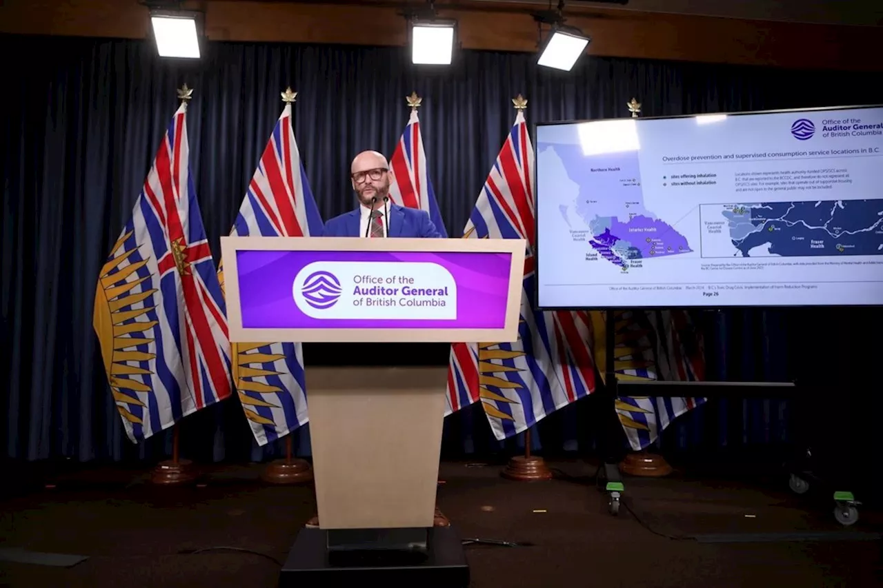 Two of B.C.'s overdose prevention programs have 'significant deficiencies': auditor