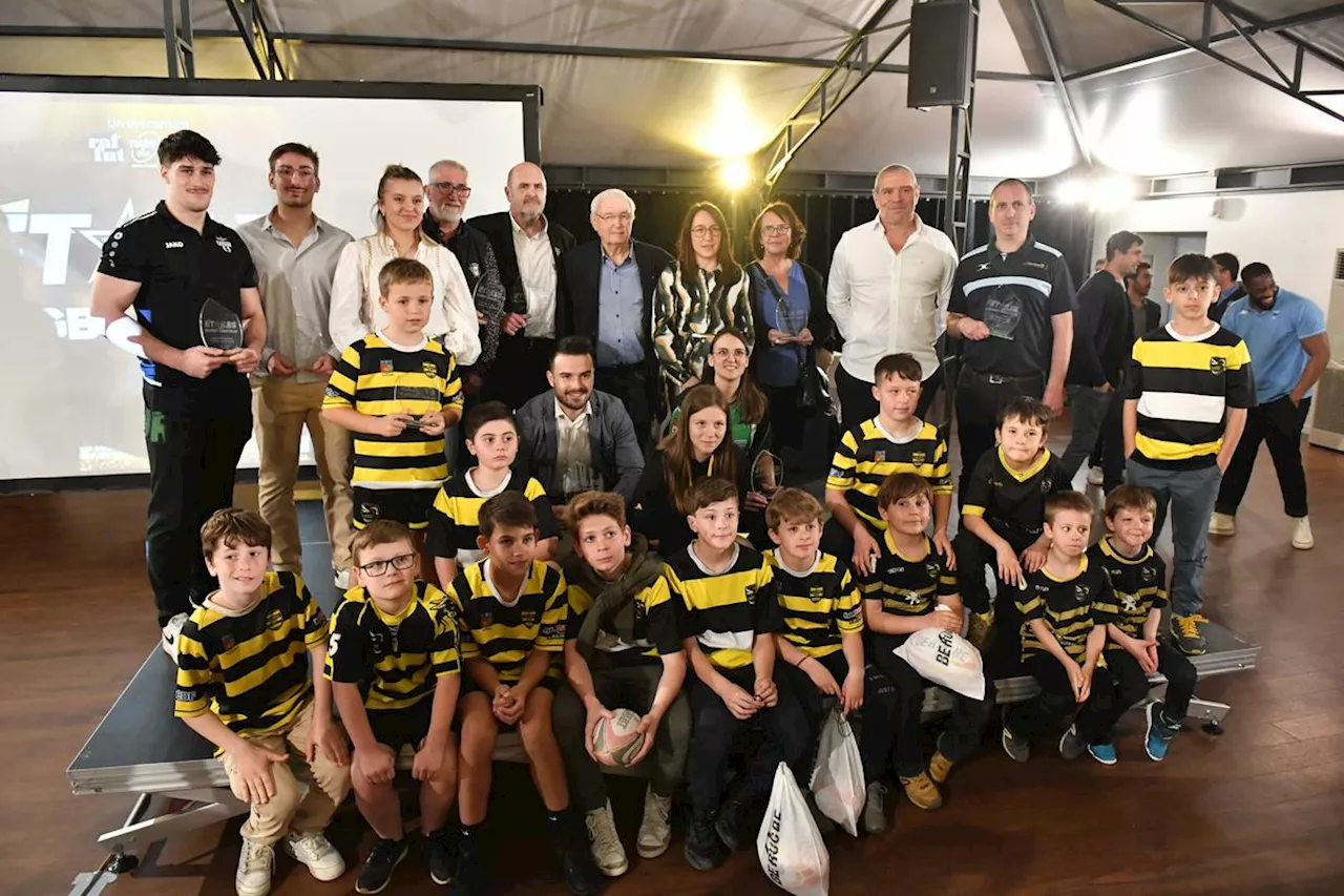 Étoiles du rugby amateur en Dordogne : Enzo Mathé et Lise Longieras récompensés