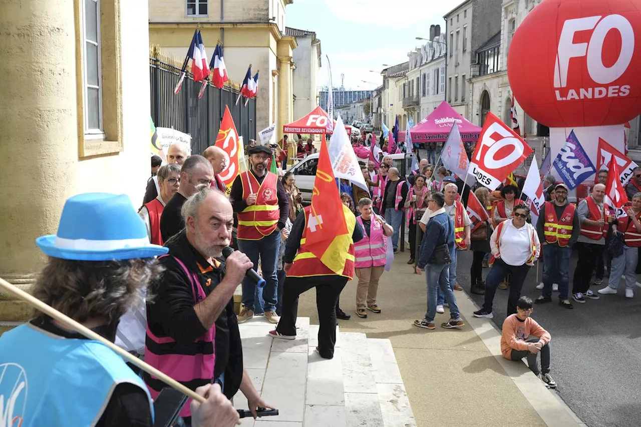 Grève du 19 mars à Mont-de-Marsan : « Une usure physique et psychologique »