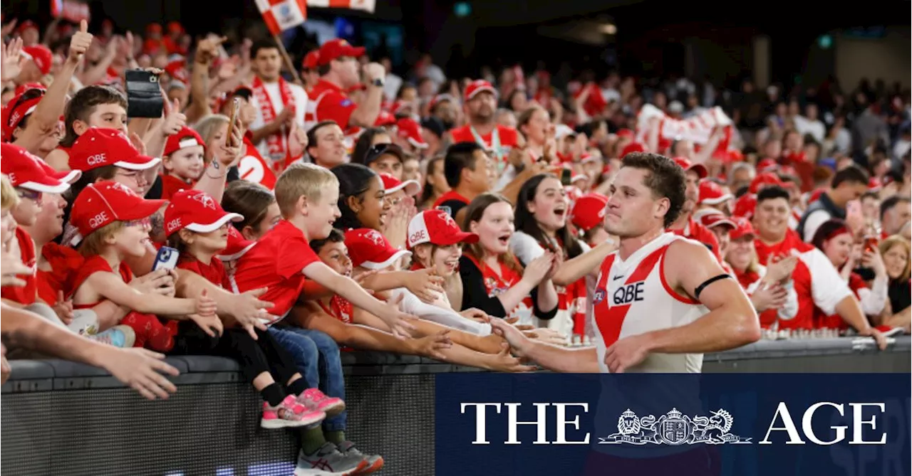 Swans, Giants top of the ladder and Longmire couldn’t be happier