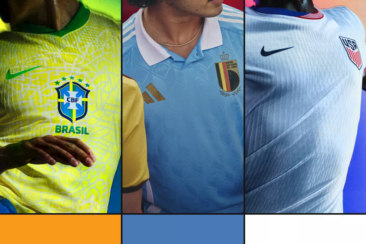 Euro 2024 and Copa America kit ratings: How do USA, Brazil and England fare?