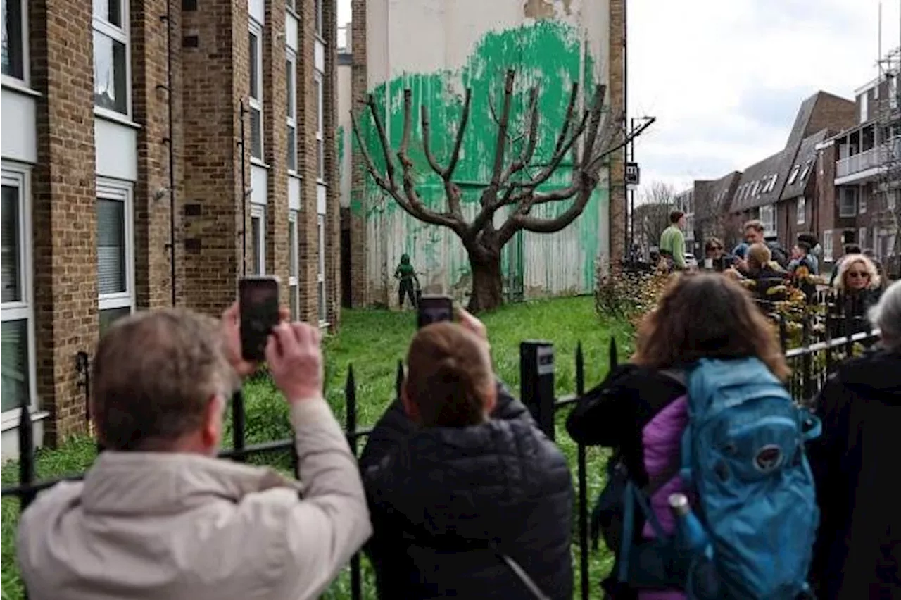 New Banksy mural appears in north London