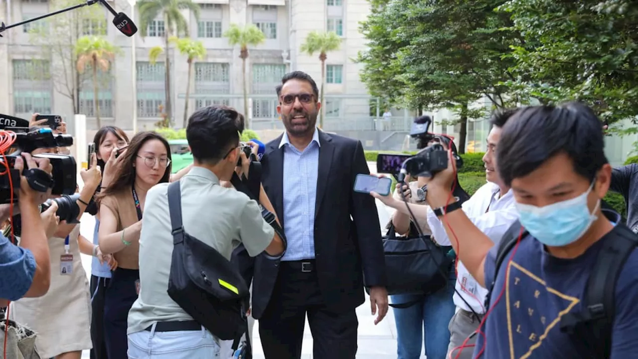 WP chief Pritam Singh arrives at court for case believed to be linked to perjury probe over 2021 privileges committee hearing