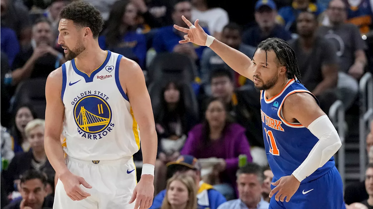 Brunson scores 34 points to lead Knicks past Warriors