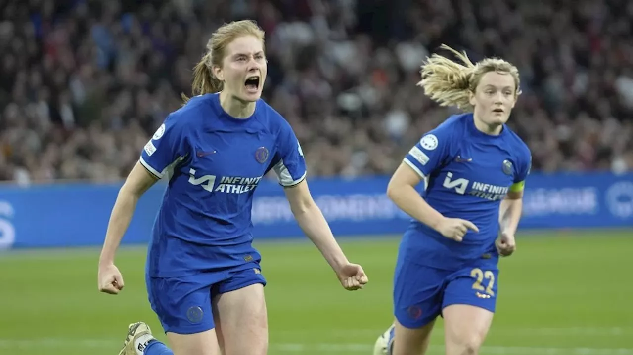 Chelsea beats Ajax in first leg of Women's Champions League quarterfinals