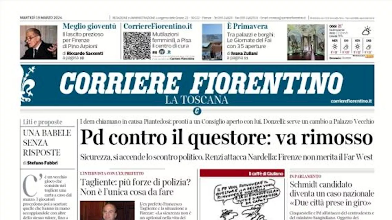 Il Corriere Fiorentino: 'Barone tenuto in vita solo dai macchinari: famiglia al capezzale'