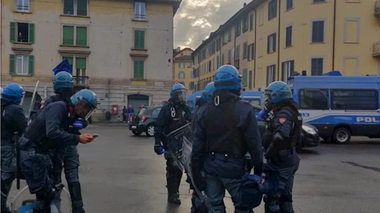 Scontri fra tifosi nell'intervallo di Padova-Catania, finale d'andata di Coppa Italia