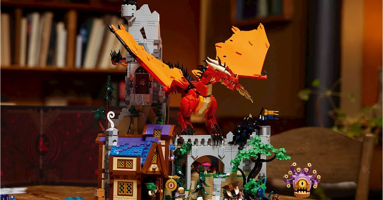 Lego’s 3,745-piece D&D set comes with its own playable adventure