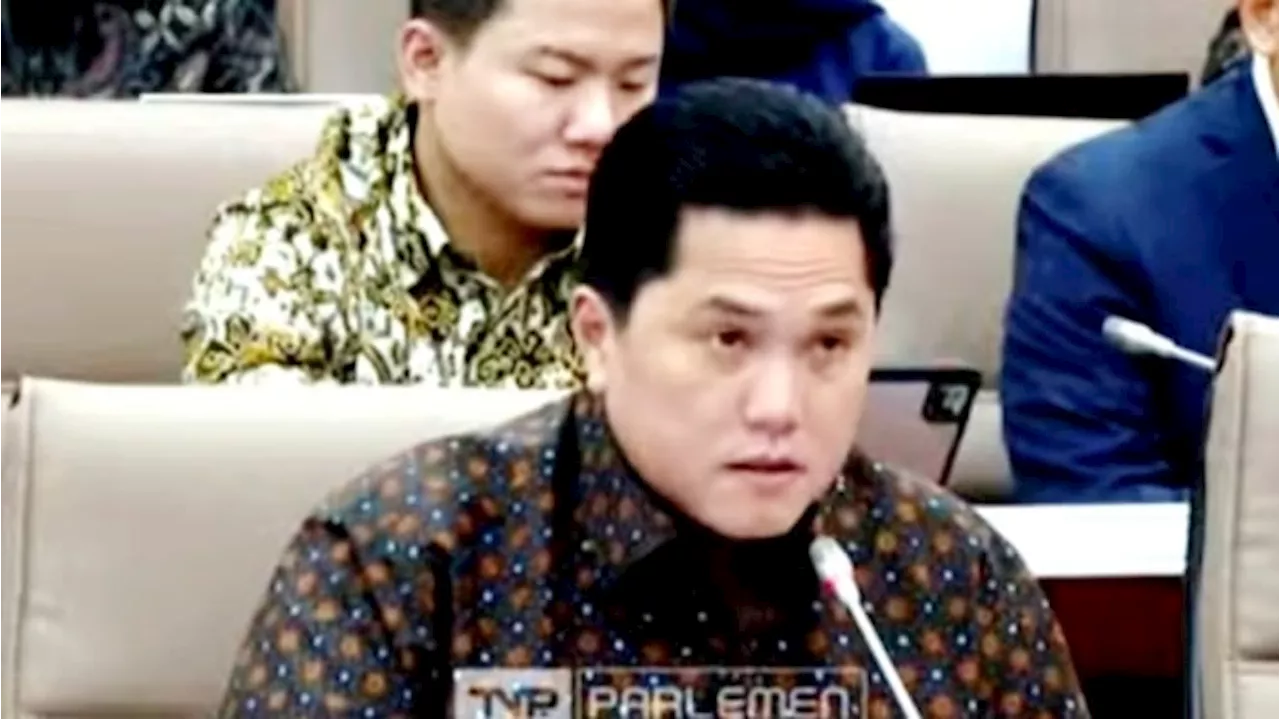 Erick Thohir Lapor ke DPR Laba BUMN Tembus Rp 292 Triliun pada 2023