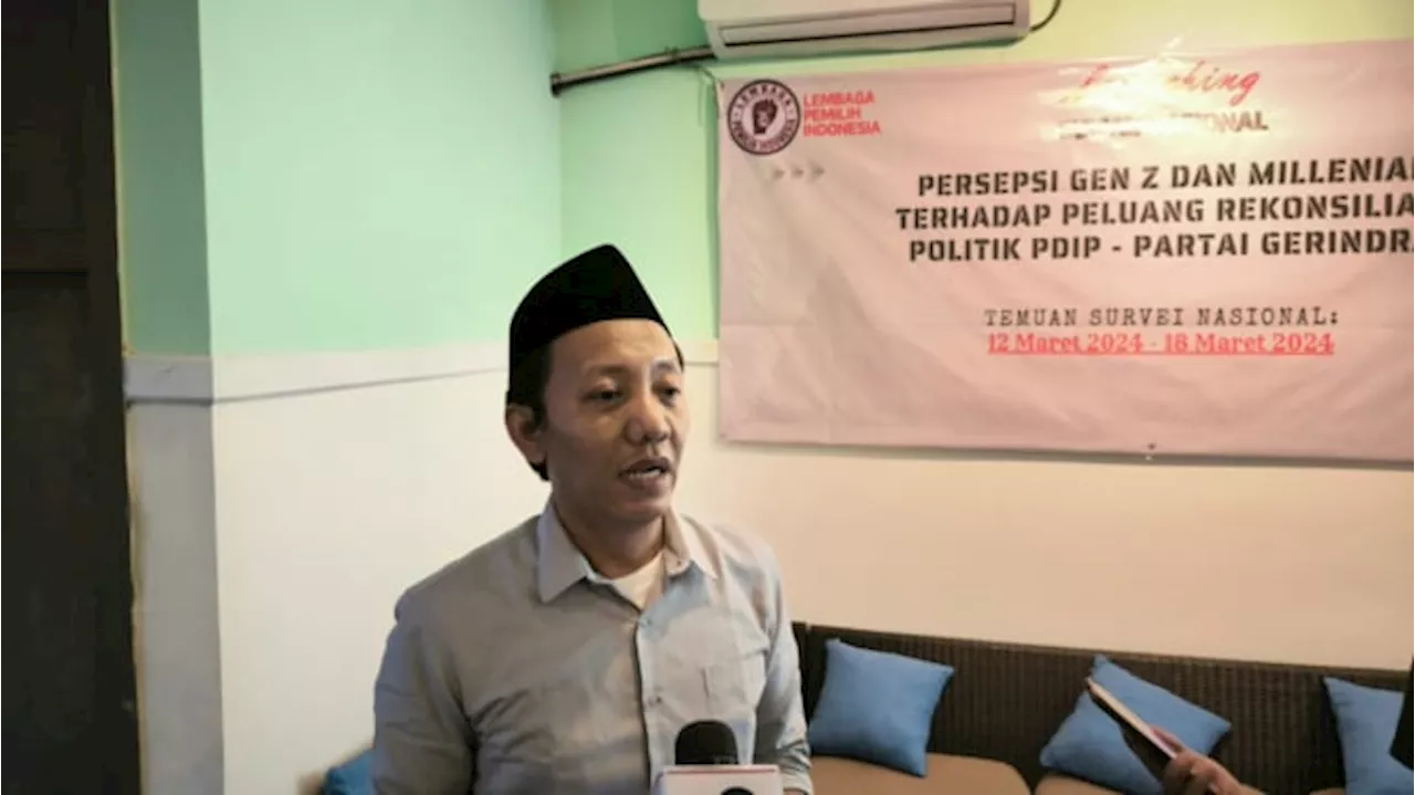 Survei LPI, Mayoritas Gen Z dan Milenial Tidak Setuju PDIP dan Gerindra Berkoalisi