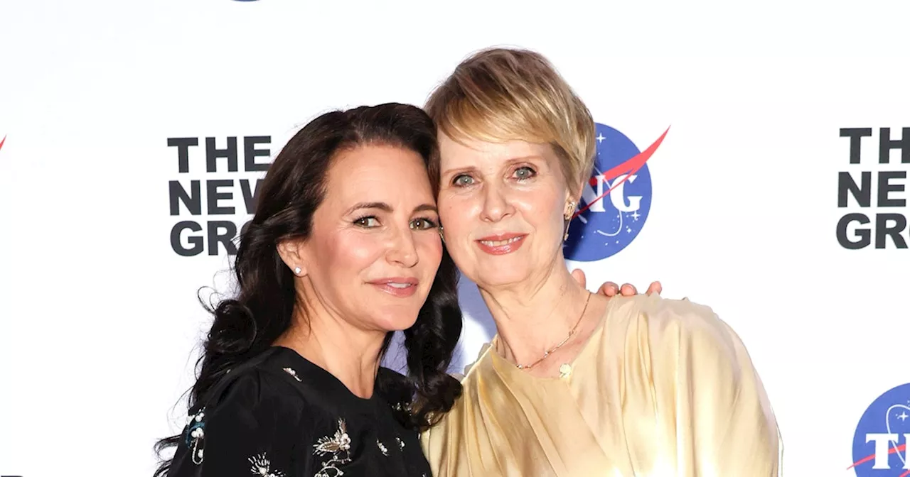 Cynthia Nixon & Kristin Davis' 'SATC' Reunion Brings Gala Gowns To The Red Carpet