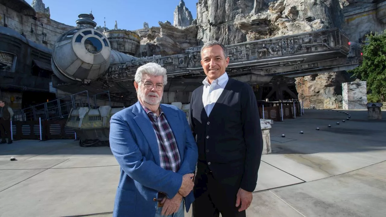 George Lucas backs Bob Iger in Disney proxy fight