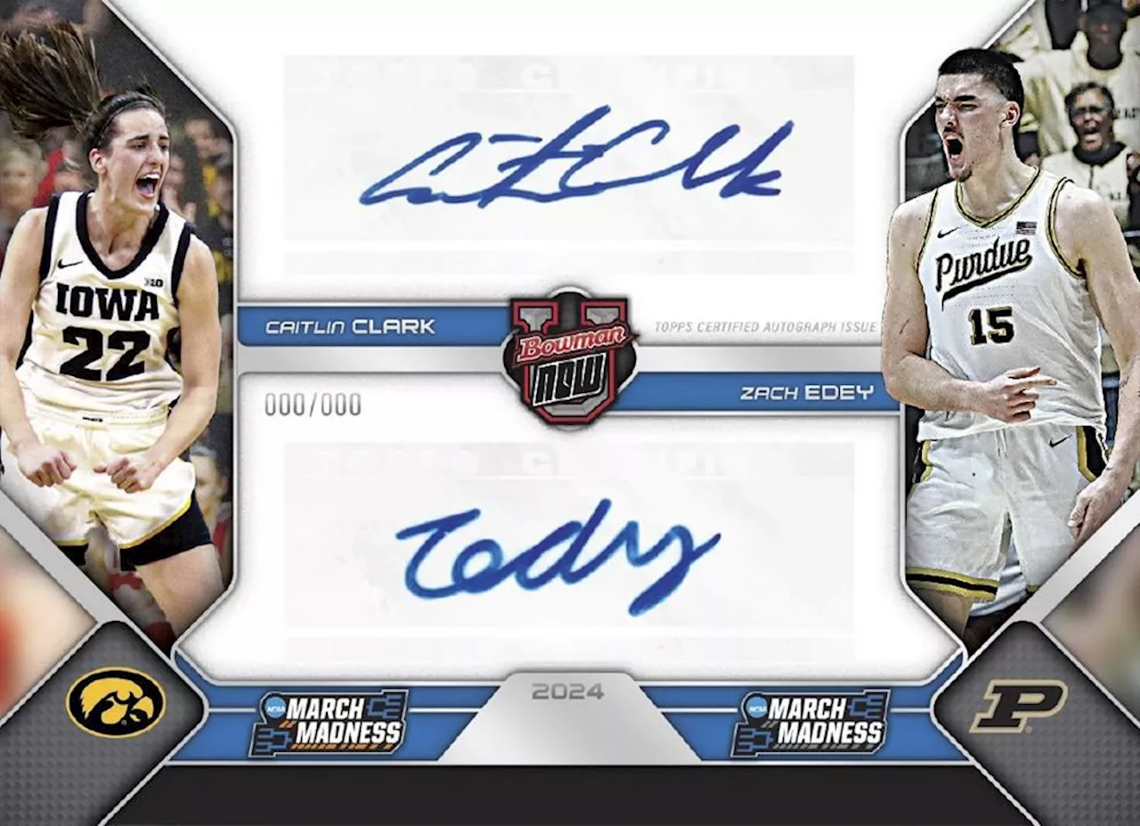 NCAA enters into first NIL licensing deal allowing use of March Madness logo on Topps cards