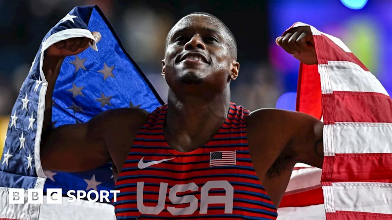 World Athletics Indoor Championships 2024: Christian Coleman beats Noah Lyles to 60m gold