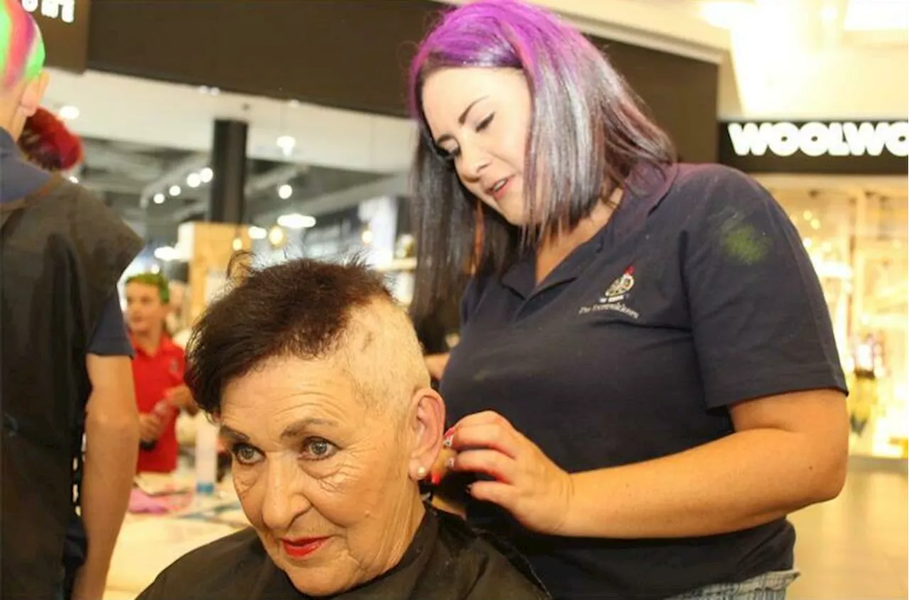 Locals Support Cansa Shavathon at East Rand Mall