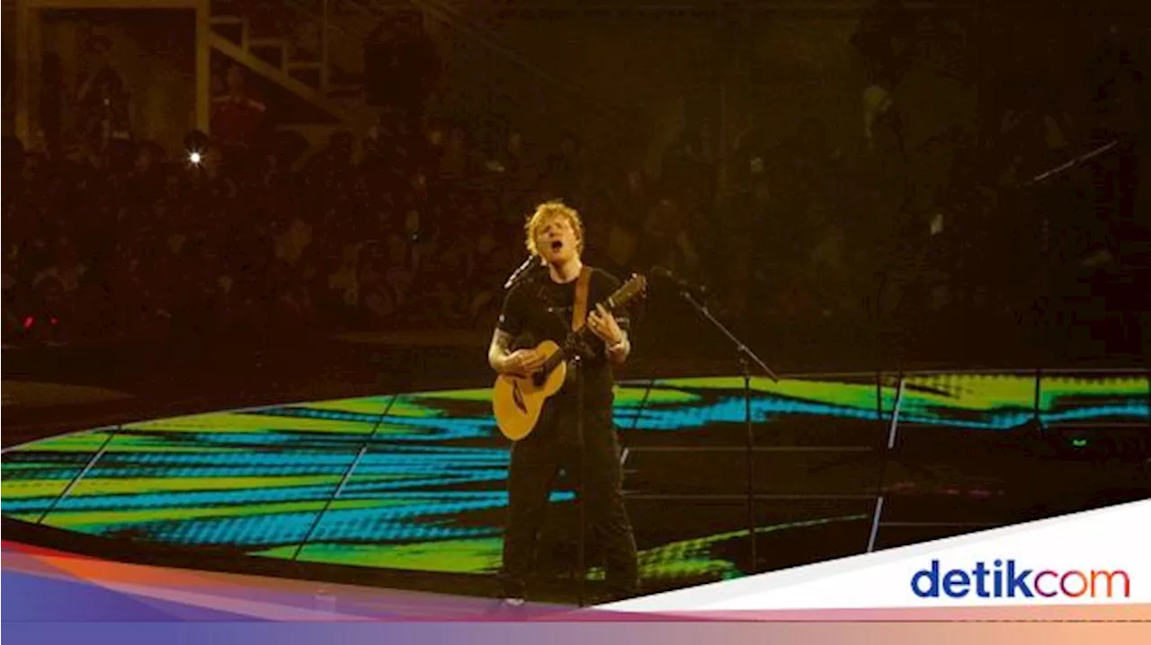 Ed Sheeran dan Distorsi Keras Gitar sampai Panggung Vinyl