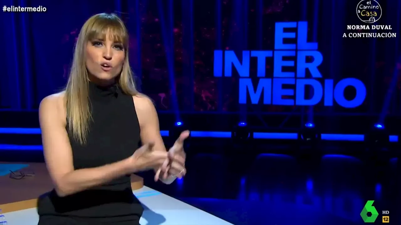 Sandra Sabatés, en 'El Intermedio': 'Un maltratador nunca puede ser un buen padre'