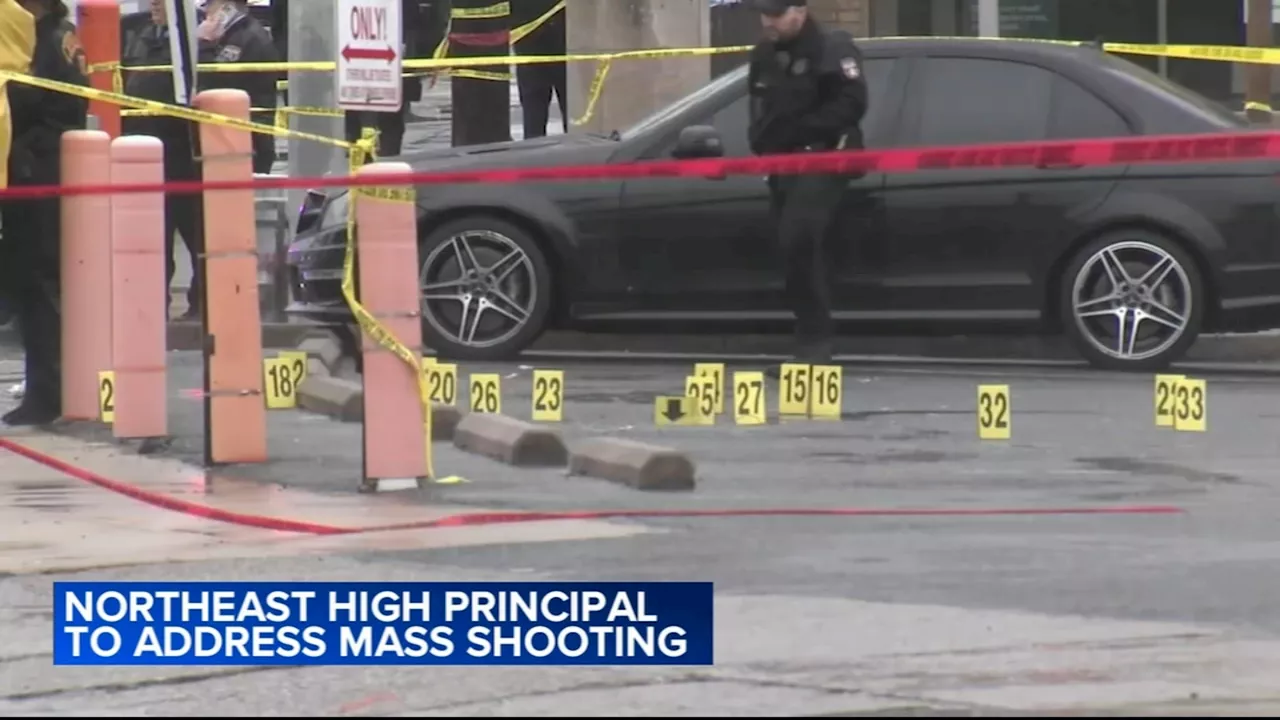 Northeast High School principal to address SEPTA bus stop shooting that injured 8 students